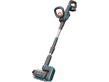 GARDENA AquaBrush Patio - Accu-multireiniger 18V P4A -, Tuin en Terras, Verzenden, Zo goed als nieuw, Gardena