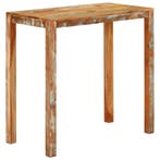 vidaXL Bartafel 112x55x108 cm gerecycled massief mangohout, Verzenden, Nieuw