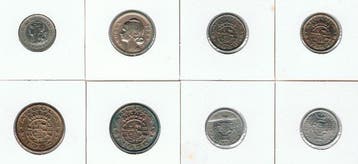 Portugees Angola. Republic. Lote de 14 moedas (Zonder