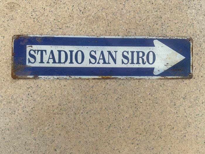 Stadio San Siro - Targa, Kunstwerk, Verzamelen, Overige Verzamelen
