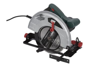 Veiling - Powerplus cirkelzaag 1300W POWP4010, Doe-het-zelf en Bouw, Nieuw