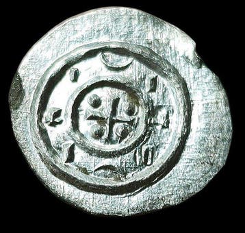. Hongarije King Béla II The Blind (1131–1141). Denar, Postzegels en Munten