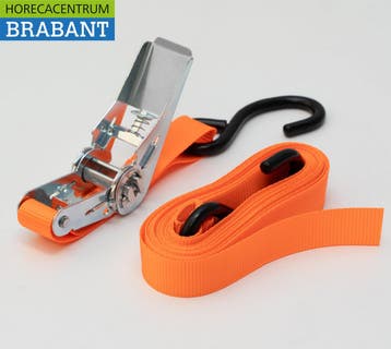 HCB Spanband met haken 2,5 meter, Ophalen of Verzenden