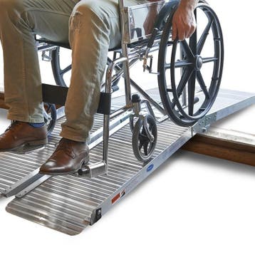 Datona Aluminium oprijplaat extra lang, drempelhulp drie, Ophalen of Verzenden, Nieuw