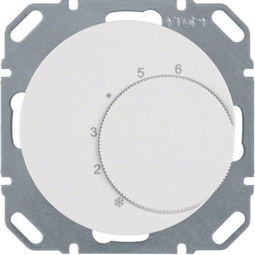 Thermostat Hager Berker avec contact inverseur blanc R1 R3 -, Verzenden