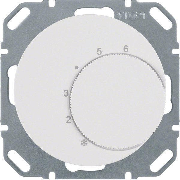 Thermostat Hager Berker avec contact inverseur blanc R1 R3 -, Bricolage & Construction, Ventilation & Extraction, Envoi