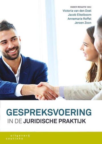 Gespreksvoering in de juridische praktijk - van den Doel, Boeken, Verzenden, Nieuw