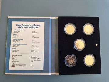 Malta. 2 Euro 2016/2020 From Children in Solidarity (5