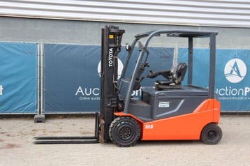 Veiling: Heftruck Toyota 8FBMT25 Elektrisch 2500kg 5.5m 2013, Ophalen