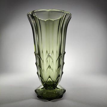 Val Saint Lambert - Vase - Mirandole - Verre, Antiquités & Art