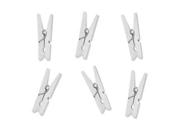 Mini Knijpers Wit 3cm 20st, Verzenden, Nieuw