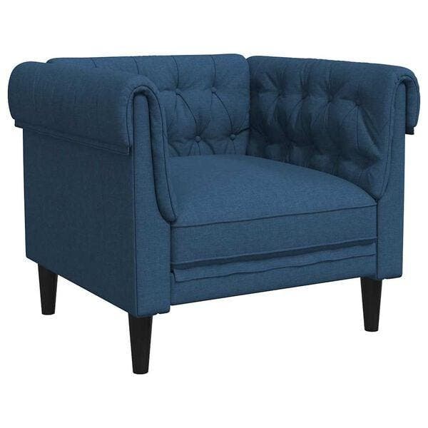Chesterfield blauw | Retour deal | 52% korting (fauteuil), Maison & Meubles, Fauteuils, Envoi