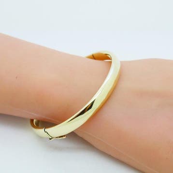 Zonder minimumprijs - Armband - 14 karaat Zilver, Geel goud, Nieuw
