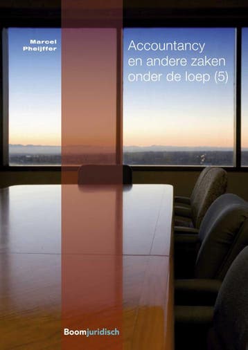 Accountancy en andere zaken onder de loep 5 / 5, Verzenden, Zo goed als nieuw, Marcel Pheijffer