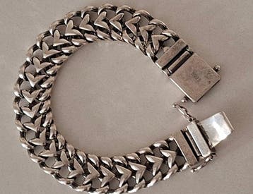 Zonder minimumprijs - Armband Zilver - Zilveren armband van, Nieuw
