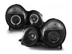 Angel Eyes koplampen Black geschikt voor Mercedes W210, Auto-onderdelen, Verzenden, Nieuw, Mercedes-Benz
