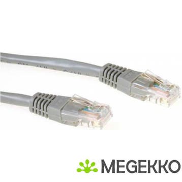 ACT Grijze 20 meter U/UTP CAT6 patchkabel met RJ45, Verzenden, Nieuw