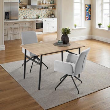 Eetkamertafel Swansea 120x75x76cm, Huis en Inrichting, Verzenden, Nieuw