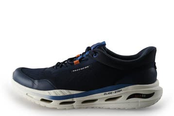 Skechers Sneakers in maat 44 Blauw, Kleding | Heren, Schoenen, Zo goed als nieuw, Skechers, Sneakers, Verzenden