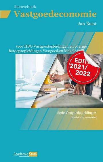 Vastgoedeconomie / Serie Vastgoed Opleidingen / 22 Jan Buist, Verzenden, Jan Buist