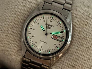Seiko - Seiko 5 Automatic Day-Date - Zonder minimumprijs -