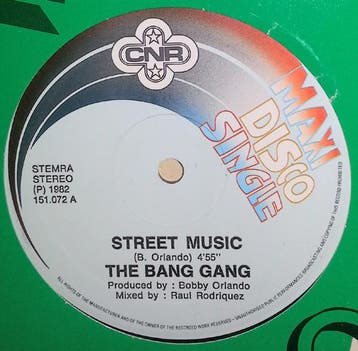 The Bang Gang - Street Music, Verzenden