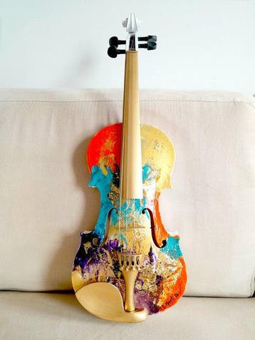 Jan Marti - Violin pop V139, Antiquités & Art