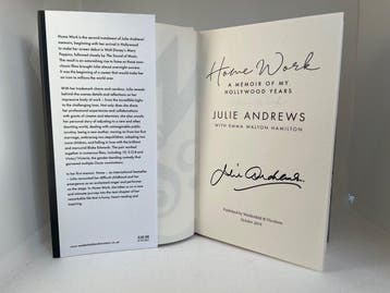 Hollywood Legend - Book - Novel Signed by Dame Julie Andrews