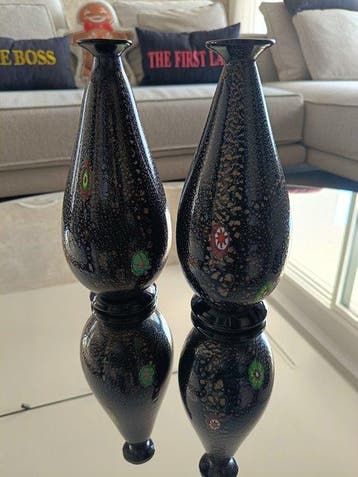 Murano - Vaas (2) - Vaso Murrine - Murano