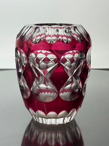 Val Saint Lambert - Vase - Cristal - Vase Vsl, Antiek en Kunst
