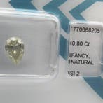 Zonder minimumprijs - 1 pcs Diamant (Natuurlijk gekleurd) -, Nieuw