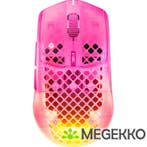 Steelseries Aerox 3 WL Gen 2 Magenta Haze Draadloze Gaming, Verzenden, Nieuw