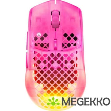 Steelseries Aerox 3 WL Gen 2 Magenta Haze Draadloze Gaming, Verzenden