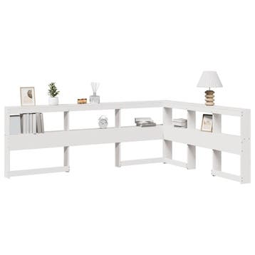 vidaXL Boekenkast Hoofdeinde L-vormig 160 cm massief, Verzenden, Nieuw