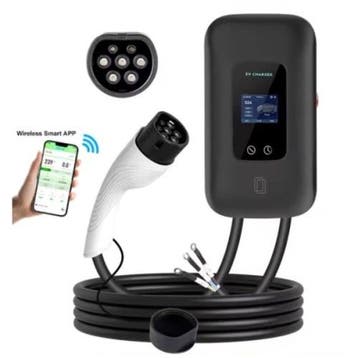 Slimme Laadpaal 7,4 kW met 10 meter vaste Type 2 kabel |, Ophalen of Verzenden, Nieuw, Laadpaal