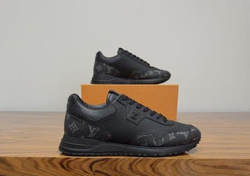 Louis Vuitton - LV Run Away Black Monogram - Sneakers -