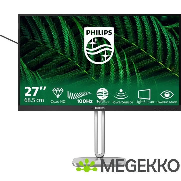 Philips 5000 Series 27B2G5500/00 27  100Hz Quad HD IPS, Computers en Software, Overige Computers en Software, Nieuw, Verzenden