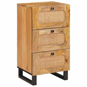 Massief Mangohout Dressoir | Tweede kansje | OP = OP, Minder dan 50 cm, Verzenden, Zo goed als nieuw, 25 tot 50 cm