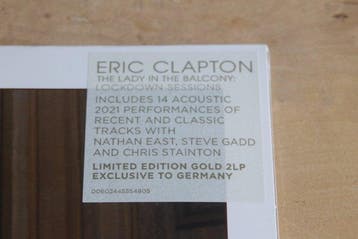 Eric Clapton - The Lady In The Balcony: Lockdown Sessions -, Nieuw in verpakking
