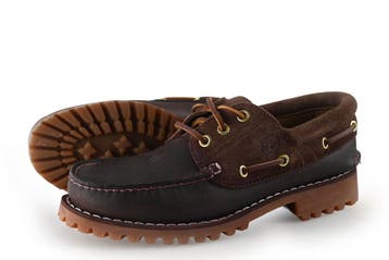 Timberland Bootschoenen in maat 41 Bruin, Kleding | Heren, Bruin, Verzenden, Timberland, Zo goed als nieuw