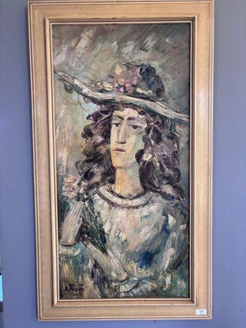 Alexander Tyshler (1898-1980) - Portet van een vrouw