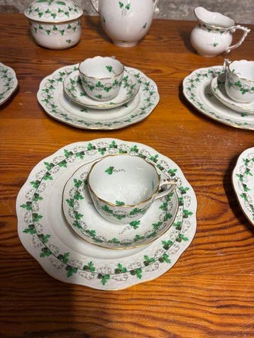 Herend - Koffieservies voor 6 (20) - Porselein