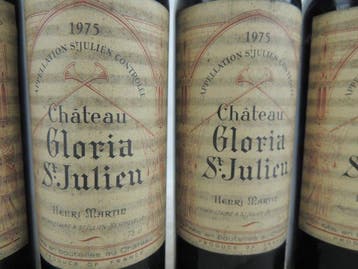 Château Gloria 1975/1978 - Saint-Julien Cru Bourgeois - 6, Nieuw