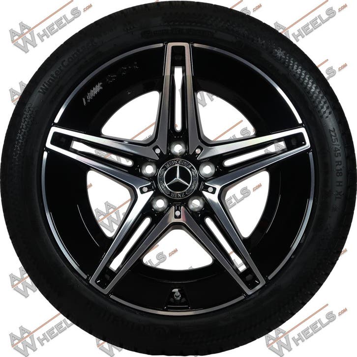 Mercedes C klasse C300e C400e W206 AMG 18 inch originele vel, Autos : Pièces & Accessoires, Pneus & Jantes, Enlèvement ou Envoi