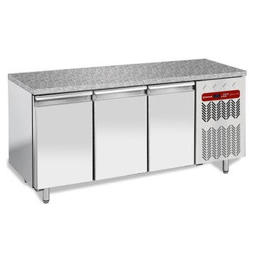 Bakkerij Koelwerkbank | Energiezuinig | 550L | 3 Deuren, Verzenden