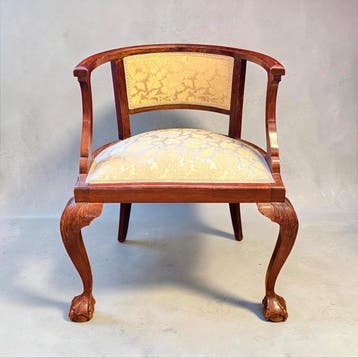 Estilo Chippendale - Fauteuil (2) - Walnoot - Poten met