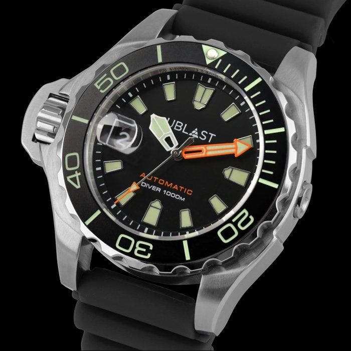 Ublast - Reverse Professional Diver 100 ATM -, Bijoux, Sacs & Beauté, Montres | Hommes