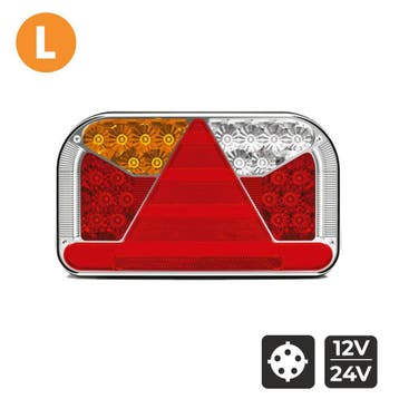 Fristom FT-170 LED Achterlicht 5P Bajonet Links, Verzenden