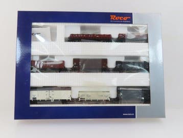 Roco H0 - 67128 - Ensemble de wagons de marchandises pour, Nieuw