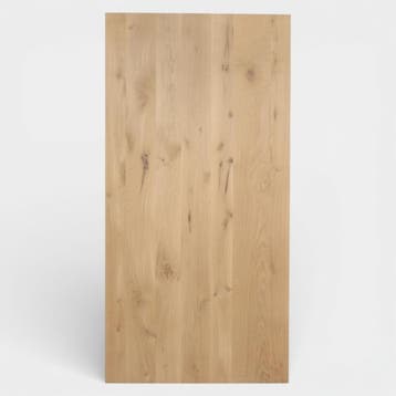 Tafelblad Rechthoekig Eikenhout 220x100, Huis en Inrichting, Tafels | Eettafels, Nieuw